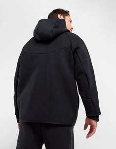 Sweat-shirt à capuche pour homme, veste de performance, sweat-shirt à capuche technique, molleton technique, coupe régulière, vêtements de sport, hiver, écologique - Product Image 4