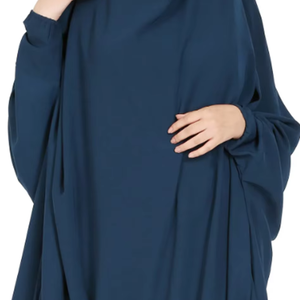 Meilleure vente Abaya décontractée de haute qualité pour femmes, vêtements musulmans traditionnels personnalisables, couleur unie, respirante et confortable - Product Image 5