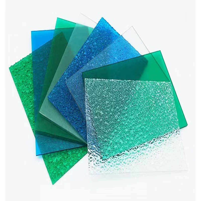 Китайский поставщик, листовые пластиковые поликарбонатные солнцезащитные листы и тисненые листы Giantsmade