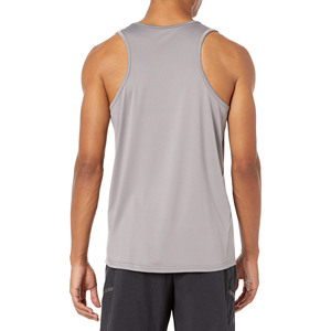 Camiseta sin mangas deportiva transpirable para hombre, ropa deportiva de secado rápido de poliéster 100%, chaleco de gimnasio sin mangas de verano para hombre - Product Image 6