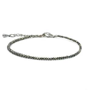 <b>Crystal</b> <b>bracelet</b> Pyrite Raw Anklet Money, Protection & Power Round Beads <b>Bracelet</b> 8mm Stone Fashion Men and <b>Women</b> Gift Energy - Product Image 2