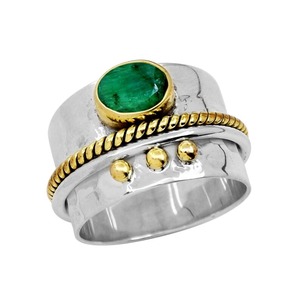 Ágata Natural India de la mejor calidad, cabujón de corte ovalado, piedra preciosa sólida de Plata de Ley 925, hecho a mano anillo de boda, joyería - Product Image 1