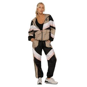 Survêtements multicolores pour femmes, nouvelle mode, sur mesure, blocs de couleur, streetwear, vente en gros, vêtements d'hiver imprimés - Product Image 1