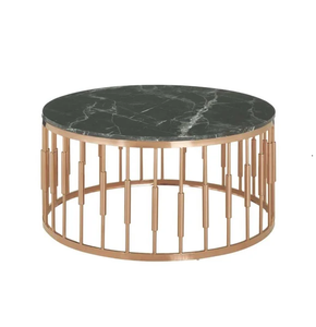 Table d'appoint ovale moderne en or avec plateau miroir, meuble d'appoint élégant pour salon, décoration d'intérieur haut de gamme - Product Image 4