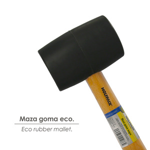Martello in gomma nera da 500 grammi - Product Image 3