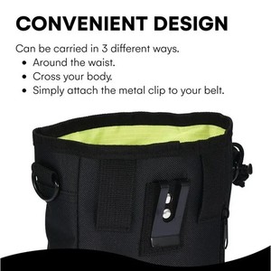 Bolsa de Premios para Mascotas Exoro de Alta Calidad, Impermeable, Ecológica, Ligera, de Poliéster, para Perros y Gatos, Portátil, para Entrenamiento, de Cintura - Product Image 2
