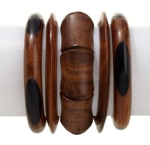 Long Lasting Waterproof Wooden Bangles with Refined Craftsmanship Customizable for Daily Use <b>Festive</b> Styling Made by Apex Align - Product Image 4