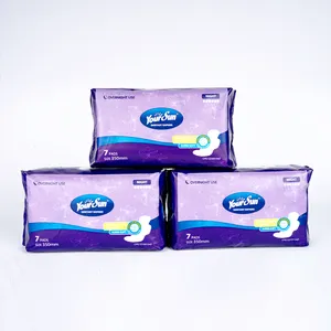 Degradable Medicated Eco Friendly 100% Biodegradable Female Cotton Ladies Pull Up Sanitary Pads Brands In Usa