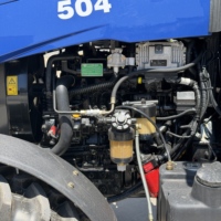 Traktor Mini 50hp Laris Manis, Mesin EURO 5, Traktor Roda Pertanian 4WD Bersertifikat COC Dari China Farm