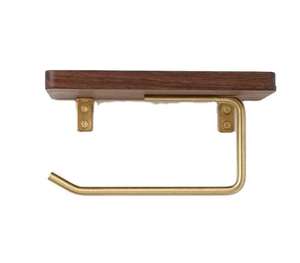 Porte-papier hygiénique de qualité durable le plus brillant et poli en acier pour les maisons et les hôtels dans les salles de bain. - Product Image 6