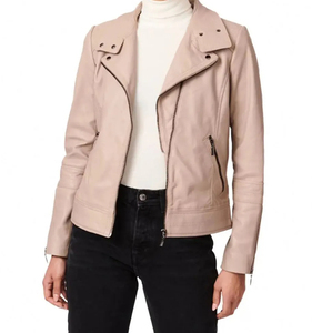 Chaqueta de Motociclista de Piel de Cordero Genuina para Hombre, de Alta Calidad, Impermeable y Resistente al Viento, para Todas las Temporadas - Product Image 1