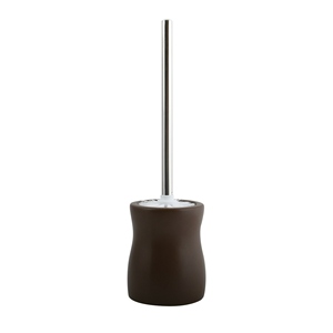 MSV "Palma" <b>ceramic</b> <b>toilet</b> <b>brush</b> <b>holder</b> in chocolate color - Product Image 2