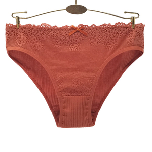 Braguitas de Encaje Premium para Mujer, de Nylon y Spandex, con Diseño Floral, Transpirables, Tipo Boyshort, Lencería Tejida con Orificios, Venta al Por Mayor OEM - Product Image 5