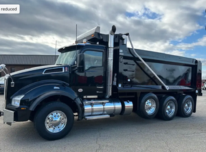Affordable Used 2020 2022 2023 Kenworths T880 Tri Axle Dump Truck 420HP 15.5 6 Speed Automatic Dump - Product Image 3