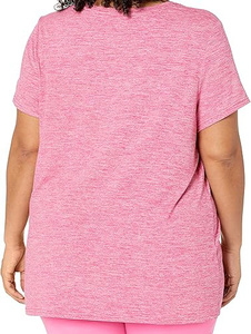 Camiseta de Cuello Redondo de Algodón 100%, Corte Regular, Tejido Elástico de Punto, Tinte Liso, Informal, Transpirable, de Secado Rápido para Verano, MS-TS-261 - Product Image 5