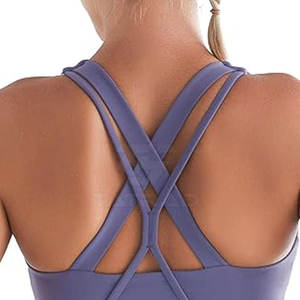 Sujetador Deportivo Profesional de Alta Calidad, Transpirable, con Diseño Frontal Cómodo, Nuevo, Servicio OEM, Personalizado, para Mujer - Product Image 6