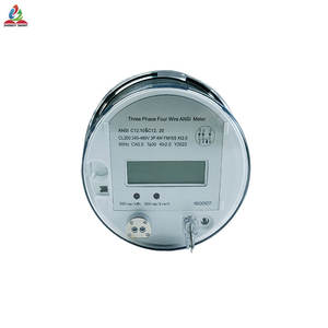 Compteur d'énergie de prise ANSI triphasé prépayé anti-effraction faible consommation d'énergie avec écran LCD - Product Image 5