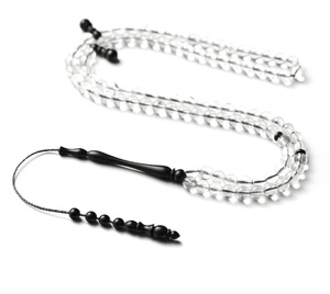 หินลูกประคำ33เม็ดสีเทอร์คอยส์มุสลิมสีฟ้าครามแทสเบีย - Product Image 4