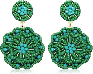 <b>Top</b> Quality Handmade Beaded <b>Earrings</b> for Women Fashion Jewellery Available at Wholesale Price for Export - Product Image 6