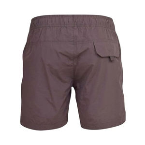 2023 hommes décontracté été Shorts meilleure qualité élastique cordon 100% coton coupe ample solide motif uni teint personnalisable - Product Image 2
