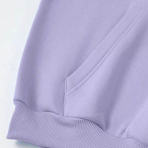 Sudadera con Capucha Personalizada para Mujer, Calidad Premium 2025, MOQ Bajo, Diseño Sólido en la Parte Delantera, Ropa Casual - Product Image 4