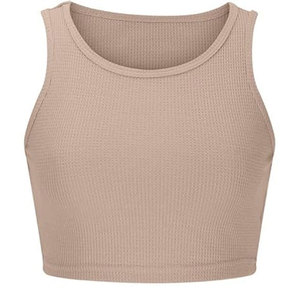 Nuevo Conjunto de camiseta sin mangas y pantalones cortos para mujer, talla XL, alta calidad, algodón Premium, poliéster, patrón sólido, superventas - Product Image 6