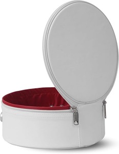 Étui universel pour casquette - Imitation cuir blanc avec poignée solide - Product Image 4