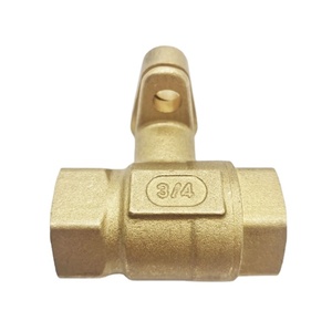 Válvula verde de alta calidad 3/4 "DN 25 <span class=keywords><strong>Corporation</strong></span> Tipo de abrazadera de tope Válvula de bola de latón para tubo de PVC - Product Image 4