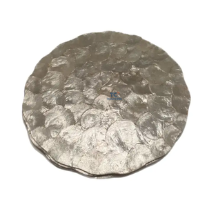 Nacre Incrustation Nacre Bois Chargeur Assiettes pour Vaisselle BOHO Cuisine Table Décor Table Napperon - Product Image 3