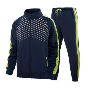 Conjunto de chándal, chándal para correr, trajes cómodos Unisex, pantalones Cargo, chándal con cremallera completa, conjunto de 2 piezas - Product Image 1