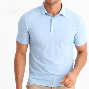 Polo de Algodón para Hombre, Manga Corta, Corte Casual, Impresión de Logotipo Personalizado, Bordado, Polo de Algodón Pima Ajustado, Camiseta de Lujo - Product Image 5
