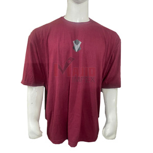 Camisetas de Alta Calidad 100% Algodón para Hombre, Transpirables, Antiarrugas, de Secado Rápido, Jersey Deportivo, Impresión de Logotipo Personalizado, Tallas Grandes - Product Image 1