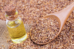 Semillas de Lino Orgánicas Naturales, Enteras y de Color Marrón para Cocinar y Hornear - Product Image 2