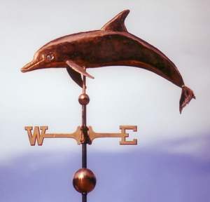 Veletas de cobre hechas artesanalmente con diseños de animales intrincadamente esculpidos para la decoración de la dirección del clima - Product Image 5