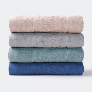 Serviette de bain ODM OEM 60x120cm 100% coton multicolore meilleur design bon prix SBT012 - Product Image 1