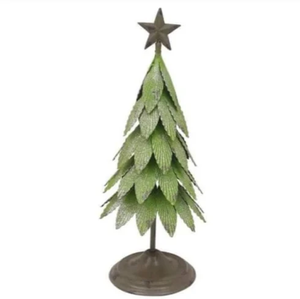 Arbre de Noël vert en métal pour la décoration de la maison, dessus de table, arbre de Noël pour la décoration de la maison, vente en gros - Product Image 3