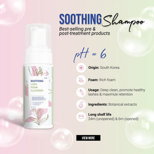 CharmLash-Champú nutritivo calmante concentrado para pestañas, 50ml, 100ml, resistente al agua, OEM, ODM, Etiqueta Privada, champú para pestañas - Product Image 6
