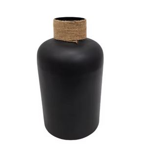 Macetas Grandes para Decoración de Restaurantes y Exteriores, Macetero Redondo Personalizable en Color Marrón Lavado y Blanco - Product Image 2