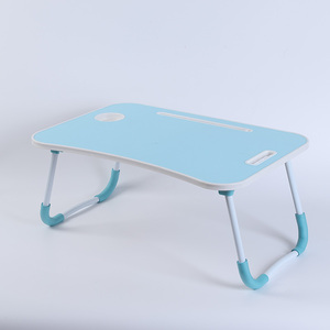 60*40cm küçük ahşap bilgisayar dizüstü katlanır masa danışma yatak ve kanepe için - Product Image 3
