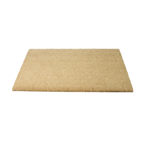 <b>Coir</b> Fiber <b>Doormat</b> Indoor for Entrance Area Widely Applied Rectangle Shape Natural Brown - Product Image 1