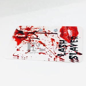 Hot Sale Acrylic Lip heart Tile Red Eyelash Extension Lash Tiles All Types Of Shape Glass <b>Trays</b> Pallet Holder Tweezer Magnet - Product Image 4