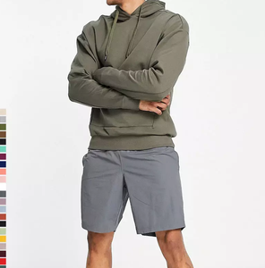 Sweat-shirts à capuche pour hommes tendance, 100% coton, brodés, surdimensionnés, respirants, en vente - Product Image 4