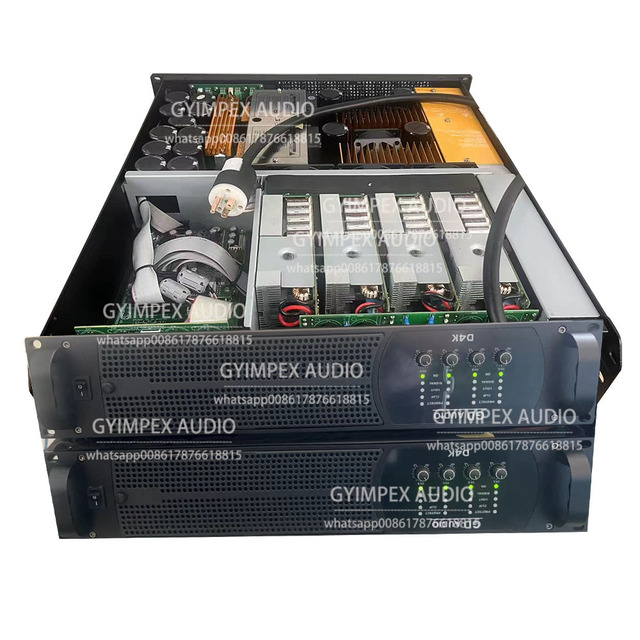 20000 WATT Core Peak Power Double-power Supply With Two PM87core transformers  Powerful Touring Grade Amplifier Bass