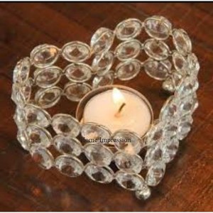 Aluminum Casted High Graded Gold Plated Leaves Designer Base Small Shape Tabletop <b>Crystals</b> Beaded <b>Candle</b> Holder and Jars Supply - Product Image 6