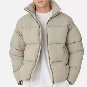Manufacturer Men's Outdoor Thick Winter Oversized <b>Padded</b> Hooded Jackets Men Casual Fashion Hoodie Puffer Jacket <b>Coats</b> Custom Logo - Product Image 5