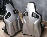 Asientos Recaro de Fibra de Carbono Ligeros para Carreras, Asientos Deportivos de Cuero con Reposacabezas para Automóvil, Accesorios Interiores para Automóvil de Alto Rendimiento