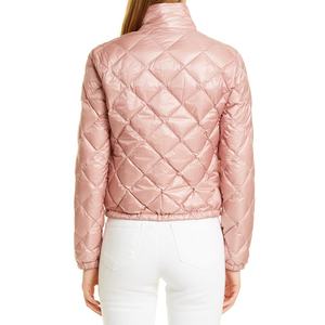 Chaquetas acolchadas de poliéster 100% a prueba de viento para mujer con etiqueta privada personalizada OEM de alta calidad Logotipo personalizado Nuevo diseño más popular - Product Image 5
