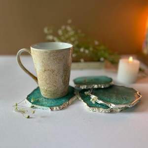 ที่รองแก้วเรซิ่นทำมือสไตล์โบฮีเมียนคุณภาพพรีเมียม สำหรับใช้กับกาแฟ ชา และเครื่องดื่มเย็นในชีวิตประจำวัน ราคาพิเศษ - Product Image 3