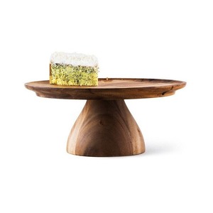 Support à gâteau en bois unique pour événements personnalisés, offrant une plateforme artistique et magnifique pour la présentation de gâteaux - Product Image 4