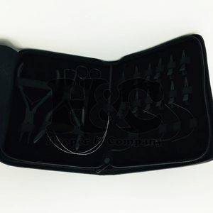 Ready to Ship <b>Hair</b> Extension Tool Kit New Black Stainless Steel Pliers with Tape Plier <b>Pads</b> Sustainable and Stylish <b>hairs</b> makeup - Product Image 6